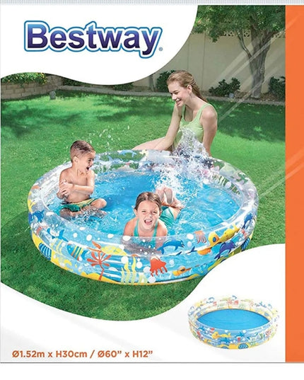 Bestway - Deep Dive 3-Ring Pool 60"