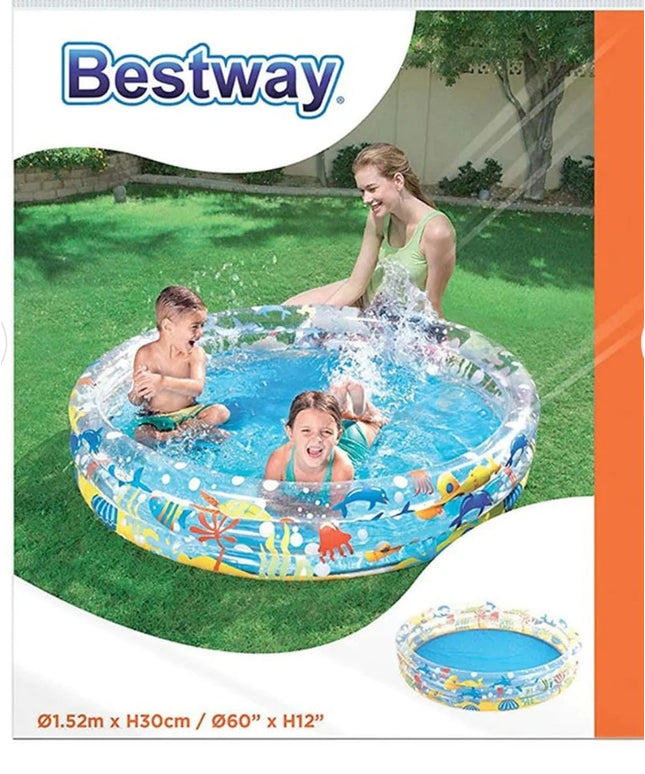 Bestway - Deep Dive 3-Ring Pool 60"