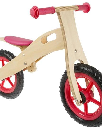 Wooden balance bike for kids