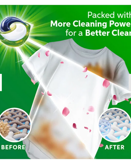 Ariel Floral Breeze All-in-1 Pods, Laundry Detergent Capsules, 15 count