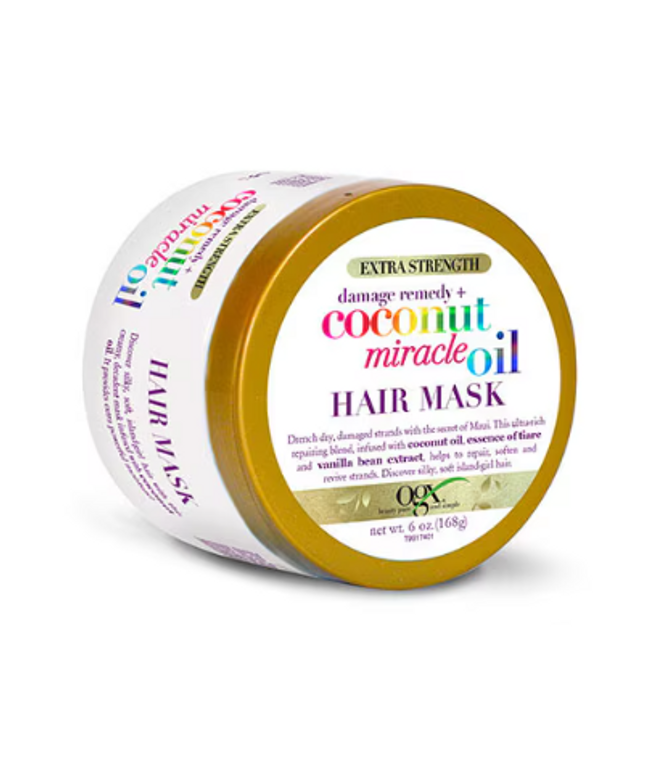 Ogx Coconut Miracle Oil Hair Mask For Damaged Hair| 168gm