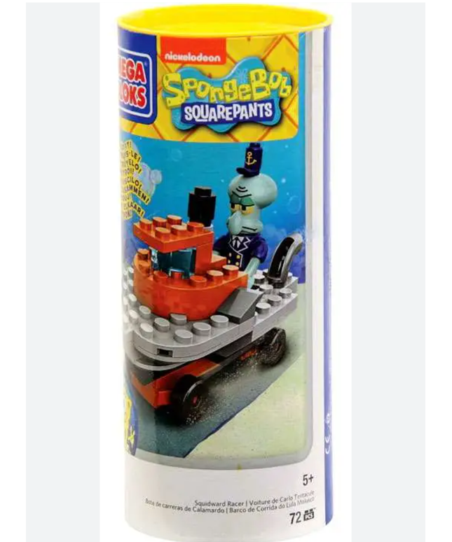 Mega Bloks Spongebob Squarepants Squidward Racer Set