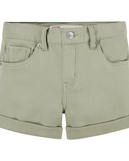 SIZE: 14 REG - Signature by Levi Strauss & Co. Girls Roll Hem Denim Shorts