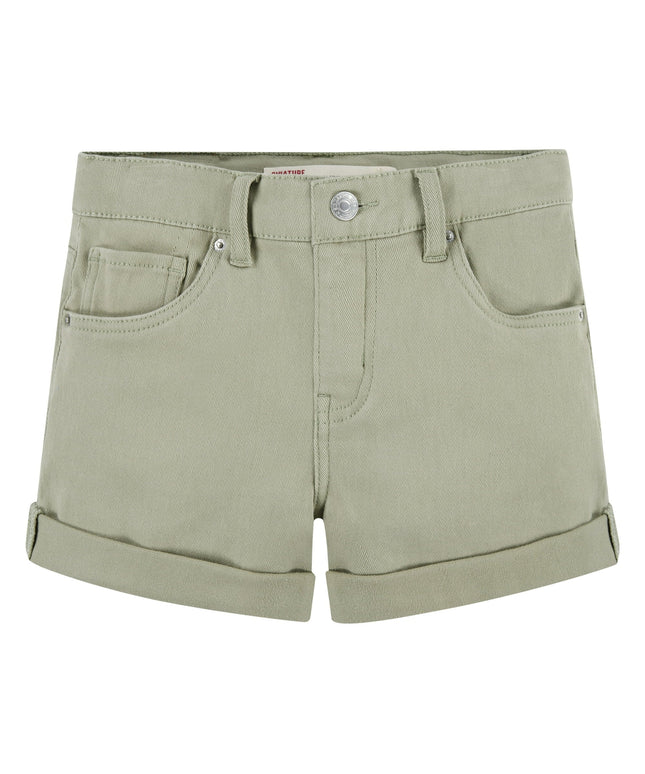SIZE: 14 REG - Signature by Levi Strauss & Co. Girls Roll Hem Denim Shorts
