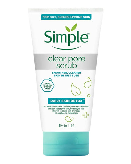 Simple Daily Skin Clear Pore Scrub | 150ml