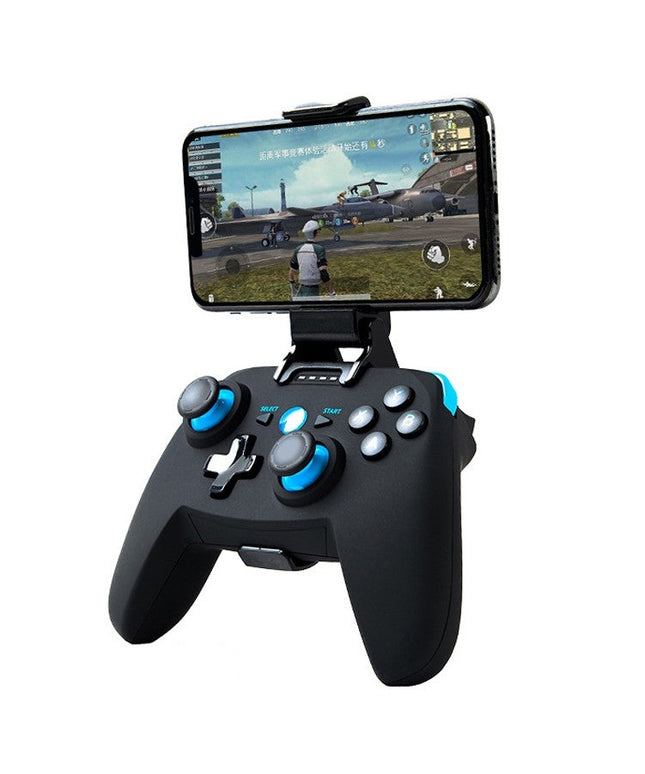 STOGA Wireless Game Controller for iPhone, Android, iPad, Mobile, PC, Tablet, Switch/Apple Arcade Mfi Games/TV/Steam, Shark Skin Bluetooth Pro Gaming Controller with Phone Clip, with 6-Axis Gyro/Dual