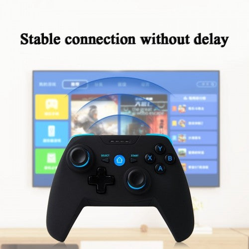 STOGA Wireless Game Controller for iPhone, Android, iPad, Mobile, PC, Tablet, Switch/Apple Arcade Mfi Games/TV/Steam, Shark Skin Bluetooth Pro Gaming Controller with Phone Clip, with 6-Axis Gyro/Dual