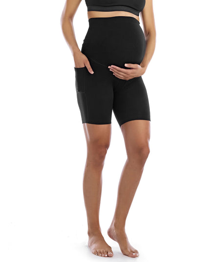 SIZE: L(12-14) - Time And Tru Women's Maternity Bike Short