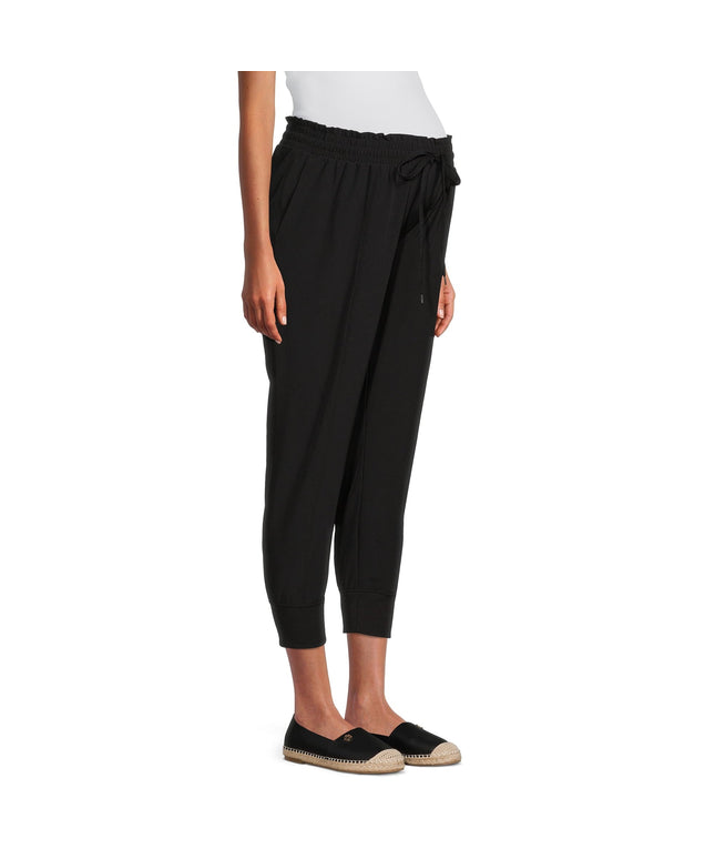 SIZE: M(8-10) - Time and Tru Women's Maternity Jogger Pants