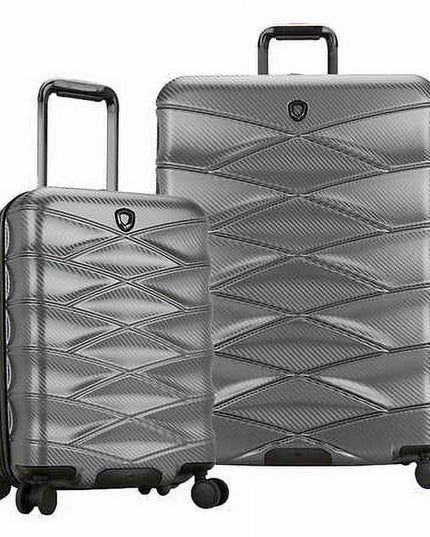 American Tourister Tranquil 3-piece Hardside Set (Blue). Size: 51 cm, 61 cm, 71 cm - D