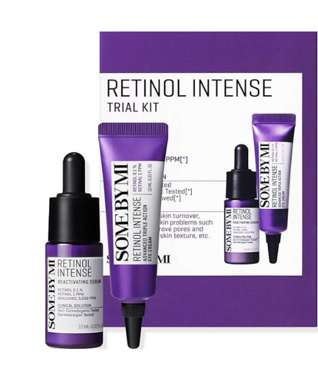 Some By Mi Retinol Intense Eye Cream and Serum 2-Pieces Trial Kit