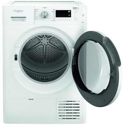WHIRLPOOL CONDENSER DRYER 8KG, WHITE