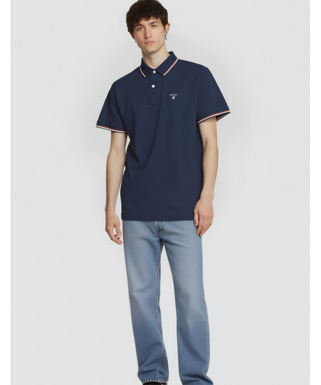 Gant Men’s Blue Cotton T-Shirt – Classic Casual Tee
