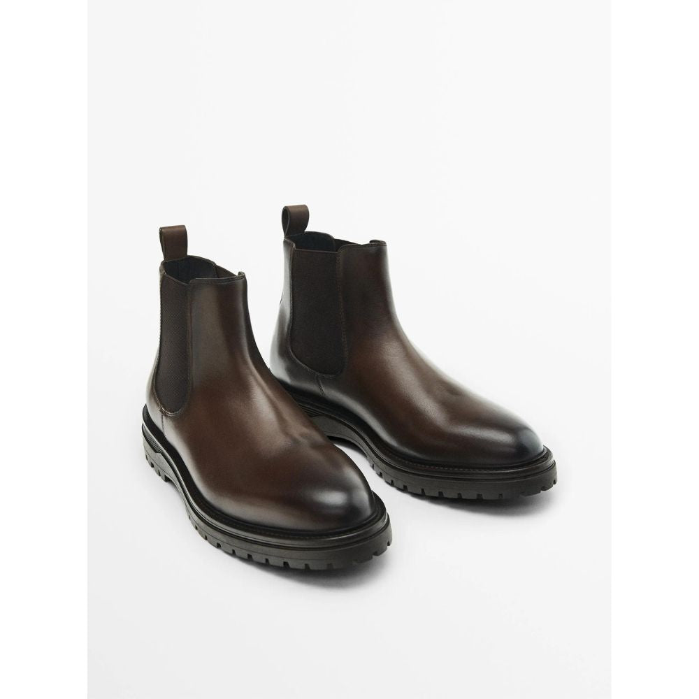 Massimo Dutti Men's Boots - 2083/051/700 Crafted for Refined Versatility
