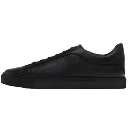 Massimo Dutti Urban Legends: Black Leather Trainers - 2117/850/800