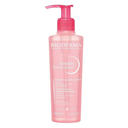 Bioderma Sensibio Soothing Micellar Cleansing Foaming Gel For Sensitive Skin, 200Ml
