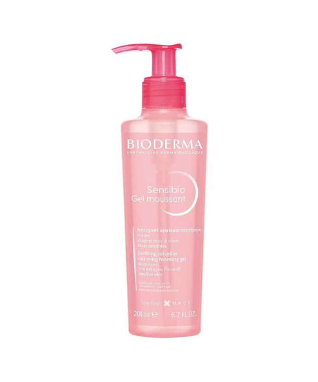 Bioderma Sensibio Soothing Micellar Cleansing Foaming Gel For Sensitive Skin, 200Ml