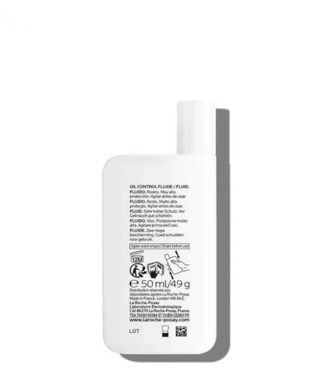 La Roche-Posay Anthelios SPF50+ Oil Control Fluide 50ml - Stay Shine-Free