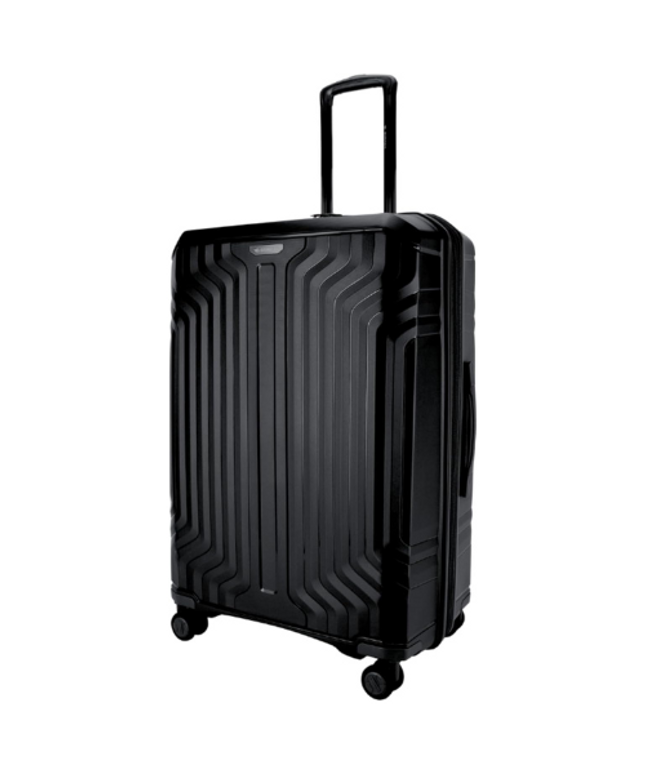 Sonada Unbreakable Luggage Unisex,Double Zipper,Expandable, TSA Lock With 4 Double Silent Wheels (Check in 28-Inch) (Black)