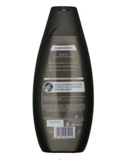 Schauma Men Sports Power 2-in-1 Men's Shampoo