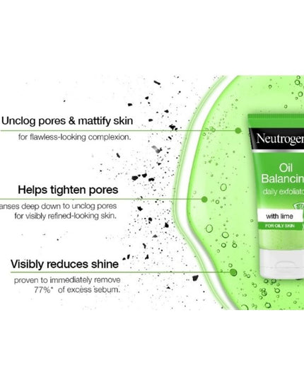 Neutrogena Oil Balancing Exfoliator - Get Mattified Skin |150ml