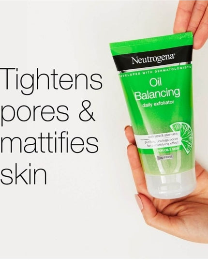 Neutrogena Oil Balancing Exfoliator - Get Mattified Skin |150ml