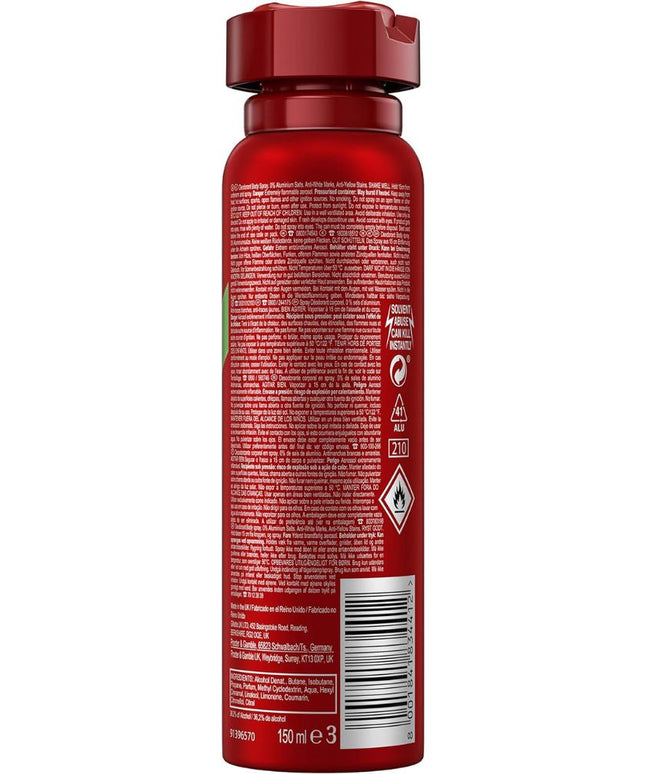 Old Spice Restart Deodorant Body Spray - 0% Aluminum 150ml