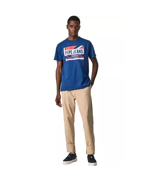 PEPE JEANS LONDON SLIM T-SHIRT ORANGE M1