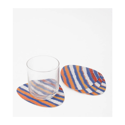 Warlukurlangu Artists x Vue Coaster Set of 4 Pirlarla Jukurrpa