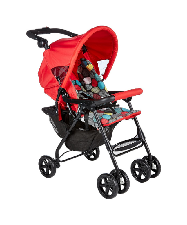 Stroller Citisport Lite Bubbles Red