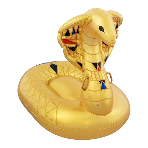 Bestway Golden Cobra Island Ride-On Pool Float 180Cm