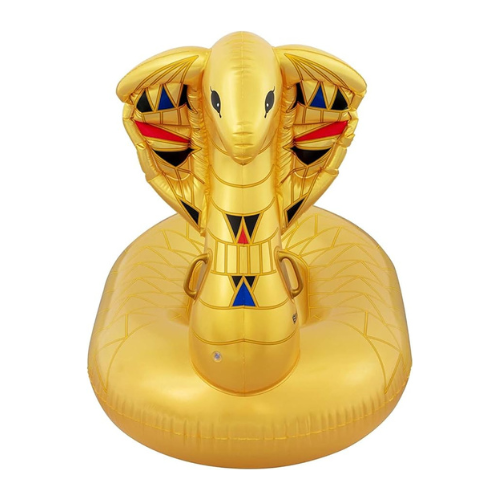 Bestway Golden Cobra Island Ride-On Pool Float 180Cm