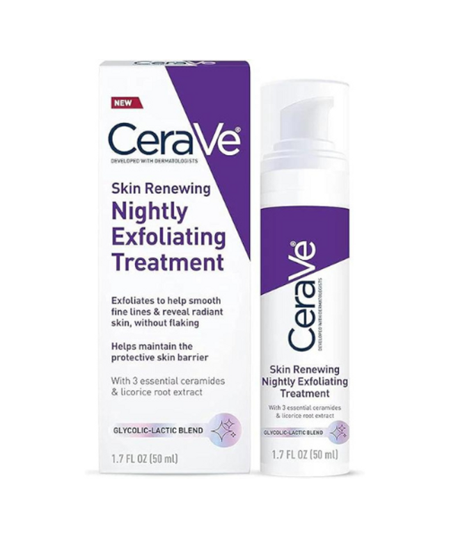 CeraVe Anti Aging Face Serum with Glycolic Acid, Lactic Acid, and Ceramides | Dark Spot Corrector for Face | 1.7 Ounce, 1.7 Fl Oz (Pack of 1)
