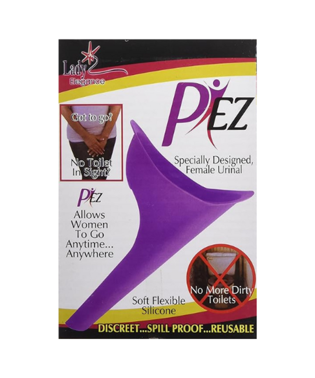 PIEZ Jobar International - P Ez Travel Urinal For Women Spill Proof Reusable