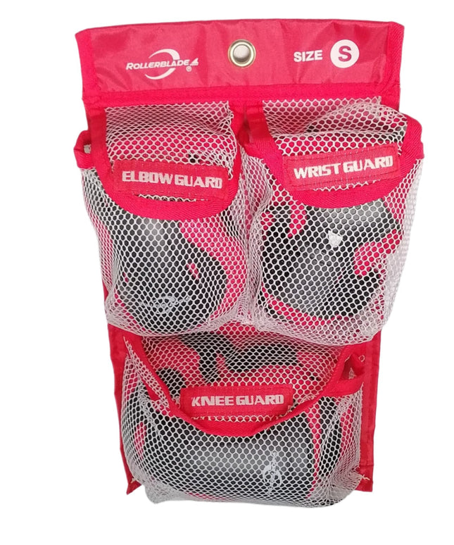 ROLLERBLADE PROTECTIVE GEAR FOR ELBOW,WRIST & KNEE ,RED & BLACK