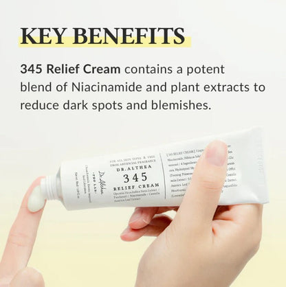 Dr Althea 345 Relief Cream Daily Face Moisturizer