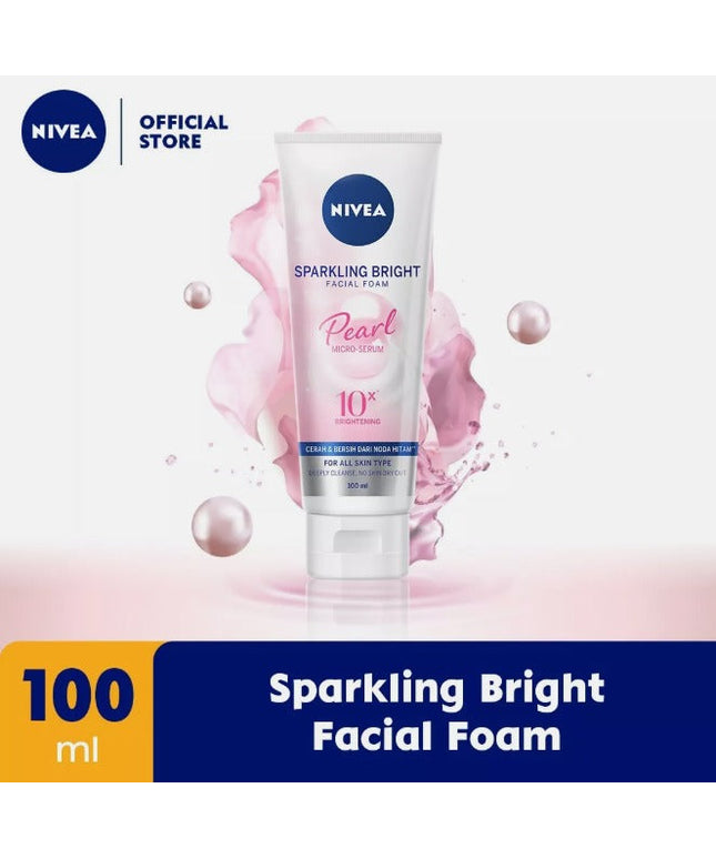 NIVEA Mousse Visage is tinted luminous and cleansed and removes facial skin 100ml