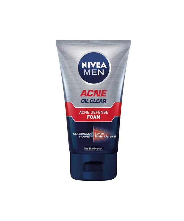 Nivea Men Acne Oil Clear Acne Defense Foam 100ml