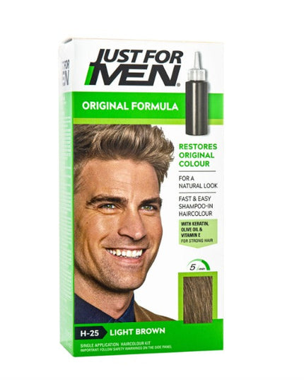 Just For Men Hair Colour Original Formula Light Brown H25