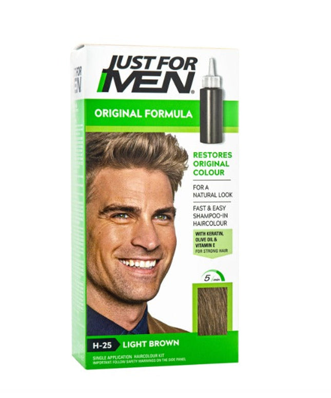 Just For Men Hair Colour Original Formula Light Brown H25