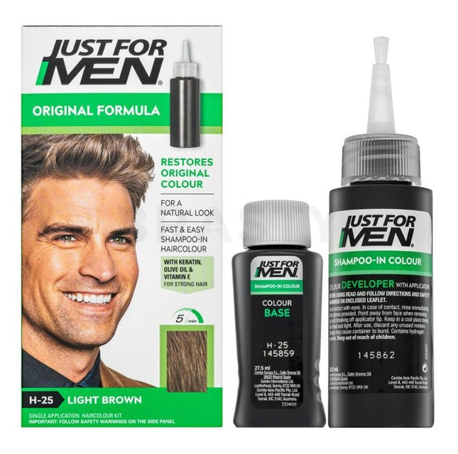 Just For Men Hair Colour Original Formula Light Brown H25