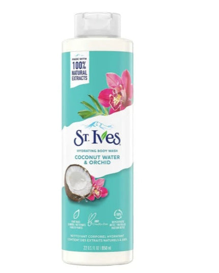 St. Ives-ST.Ives 650ML Moisturizing Body Shampoo - Coconut and Orchid