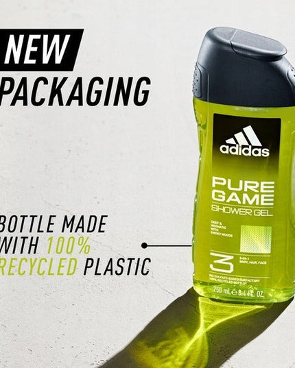 adidas shower gel 400ml pure game