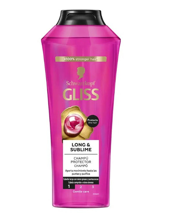 Gliss Long & Sublime Shampoo Hair loss treatment shampoo 400 mle