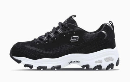 Skechers Women's D-Lites Color Black/White 11930-BLK
