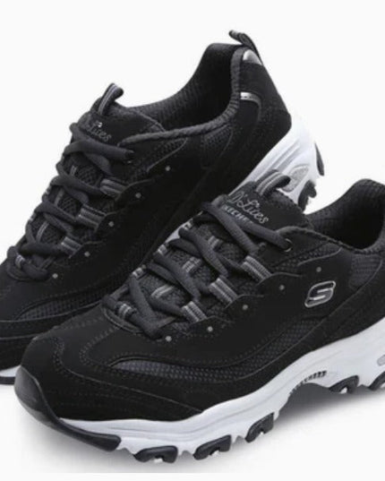 Skechers Women's D-Lites Color Black/White 11930-BLK
