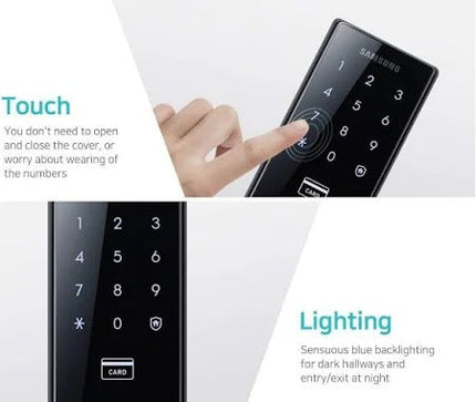 Samsung SHS 3321 Keyless with Deadbolt Lock