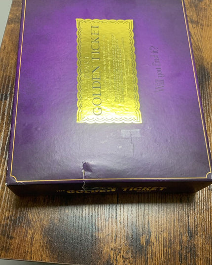 SEALED - Buffalo Games - Willy Wonka's The Golden Ticket Game, 10 years
