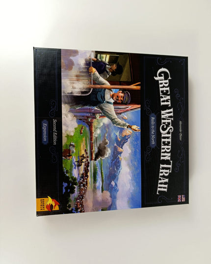 Plan B Games Eggert Spiele | Rails to the North - Great Western Trail 2nd Ed | Board | Ages 12+ | 1-4 Players | 75-150 Minutes Playing Time