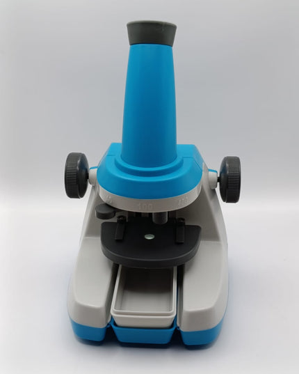 NATIONAL GEOGRAPHIC Microscope for Kids - Science Kit with an Easy-to-Use Kids Microscope, Up to 400x Zoom, Blank and Prepared Slides, Rock & Mineral Specimens, STEM Project Toy (Amazon Exclusive)